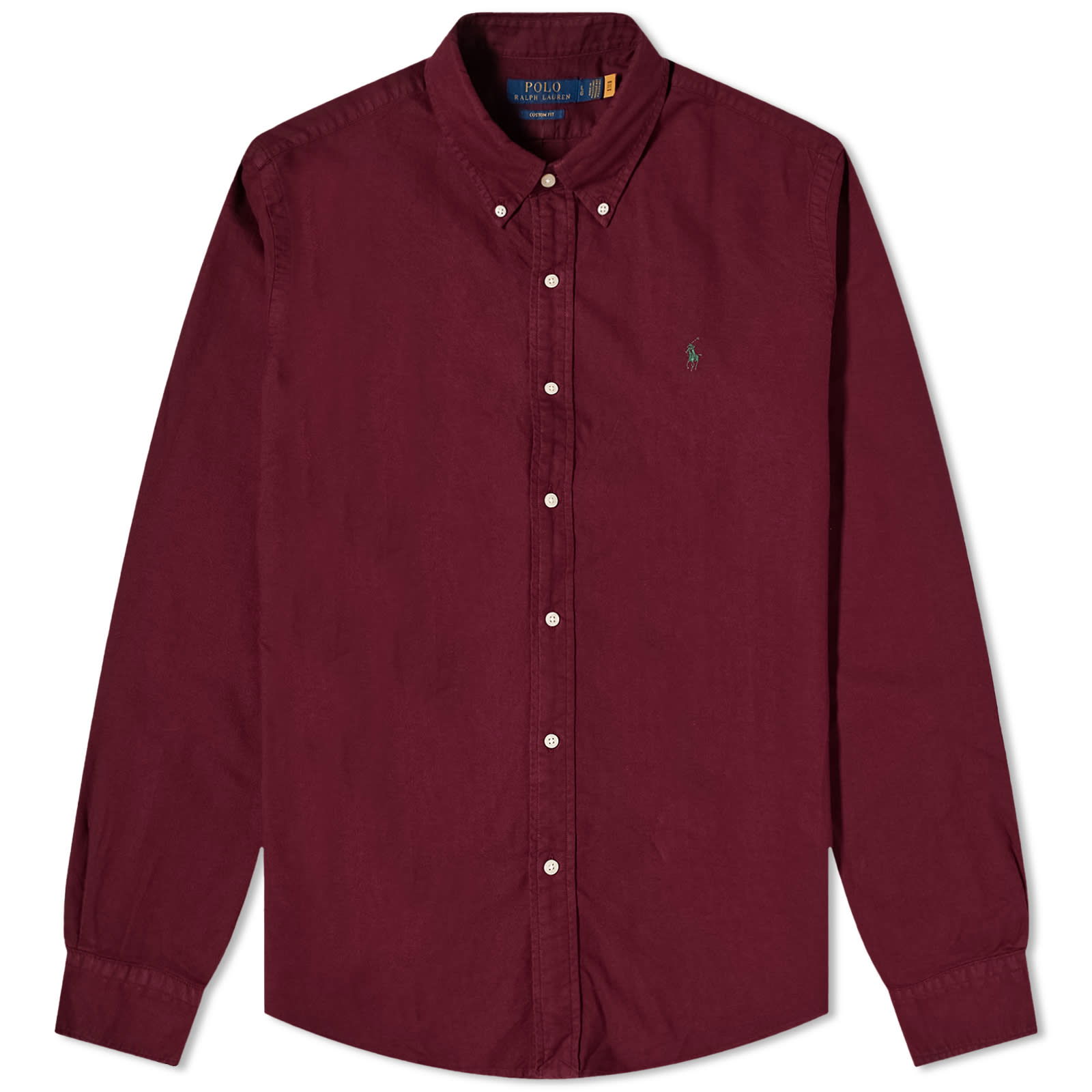 Garment Dyed Button Down Shirt