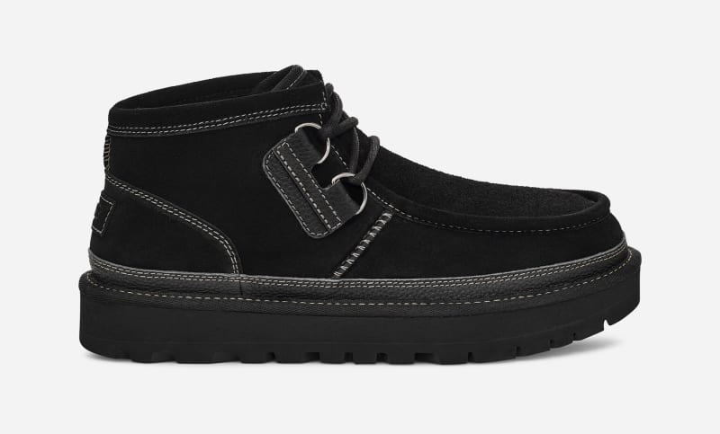 Tenisky a topánky UGG Hayden Moc Chukka Leather Boots Čierna | 1158276-BLK, 0