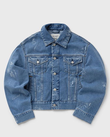 Bunda Carhartt WIP Stamp Jacket Modrá | I033744-2LN.35, 0