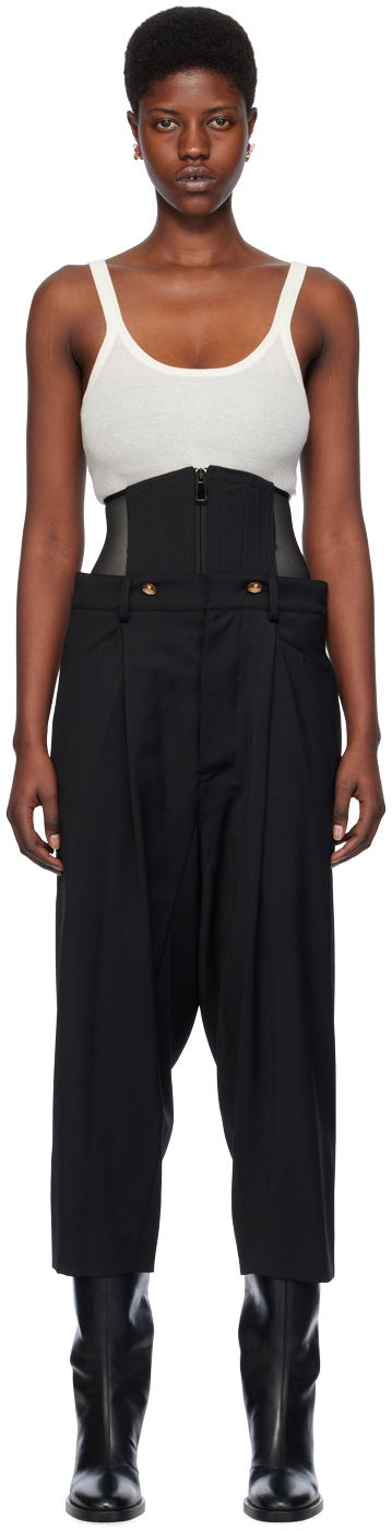 Nohavice Vivienne Westwood Macca Trousers Biela | 1F01000E-W00FJ-SW, 0