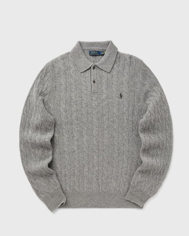 Sveter Polo by Ralph Lauren Polo Ralph Lauren Cable Knit Polo Sweater Šedá | 710974165002, 0