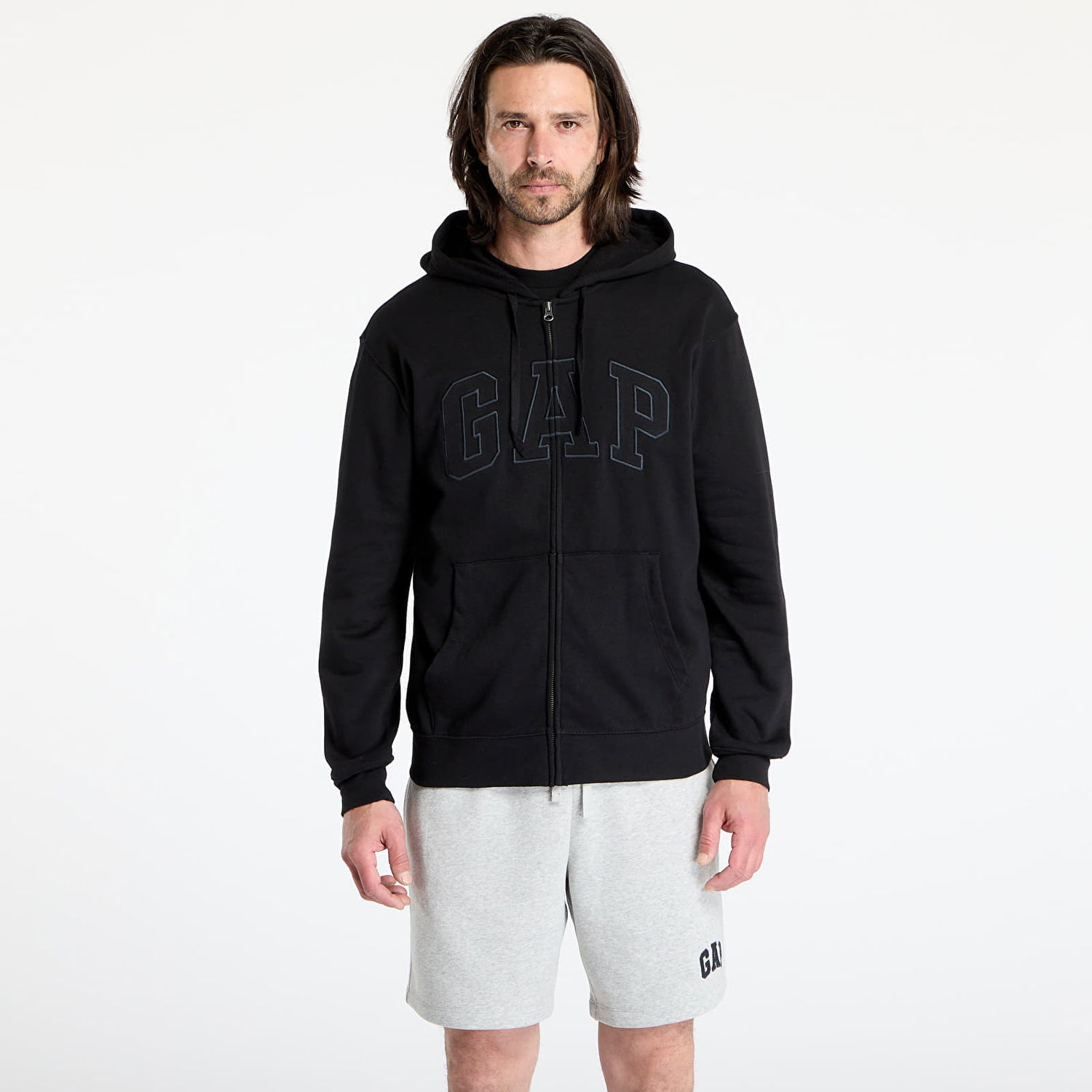 Mikina GAP Logo Hoodie Čierna | 868454-11, 0