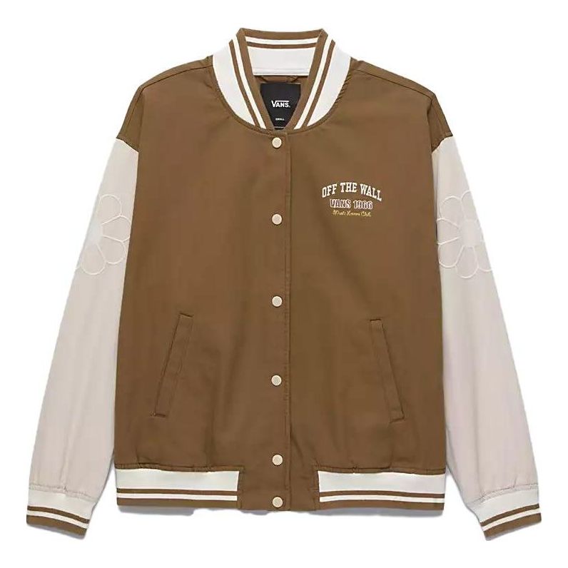 Bomber bunda Vans Music Lovers Club Bomber Jacket Hnedá | VN0007580E0
