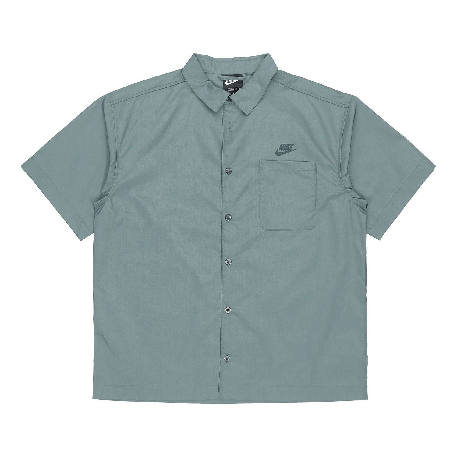 Košeľa Nike Loose Fit Short Sleeve Shirt Zelené | DM8686-387, 0