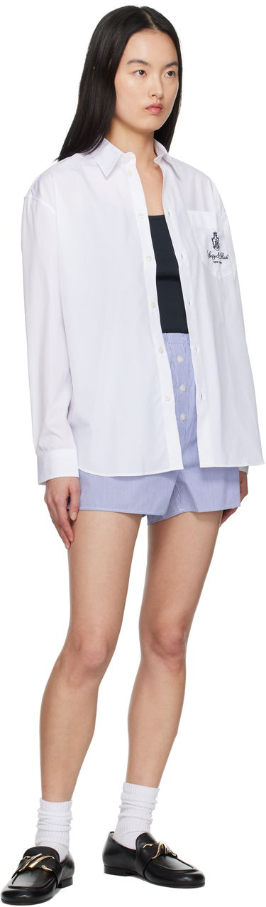 Košeľa Sporty & Rich Sporty & Rich Vendome Oversized Shirt Biela | SI006606205WH01, 3