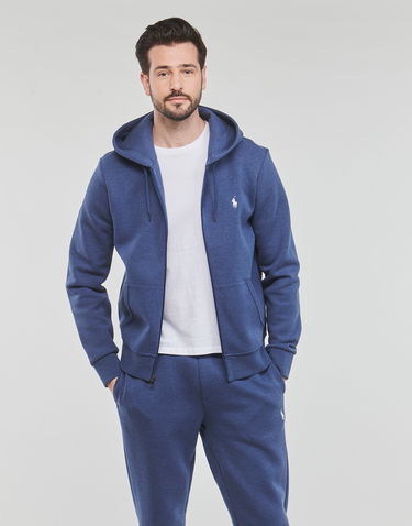 Mikina Polo by Ralph Lauren Double Knit Hoodie Navy | 710881517016, 1