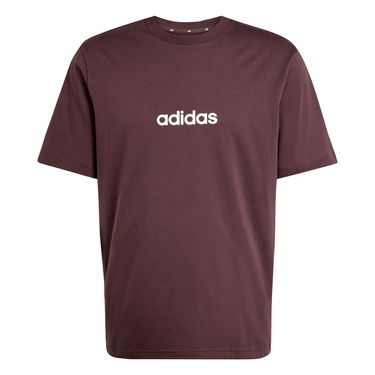 Tričko adidas Performance Linear T-Shirt Vínová | JE8998, 0