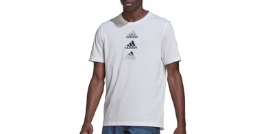 Tričko adidas Originals Designed To Move Sport T-Shirt Biela | hm4799, 1