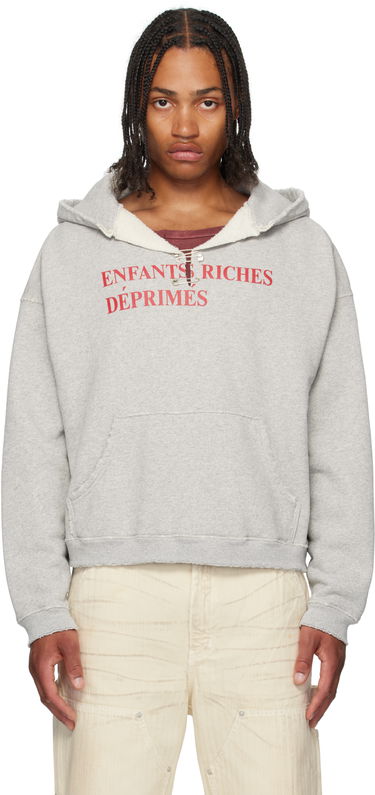 Mikina Enfants Riches Déprimés Enfants Riches Déprimés Classic Logo Hoodie Šedá | 020-474, 0