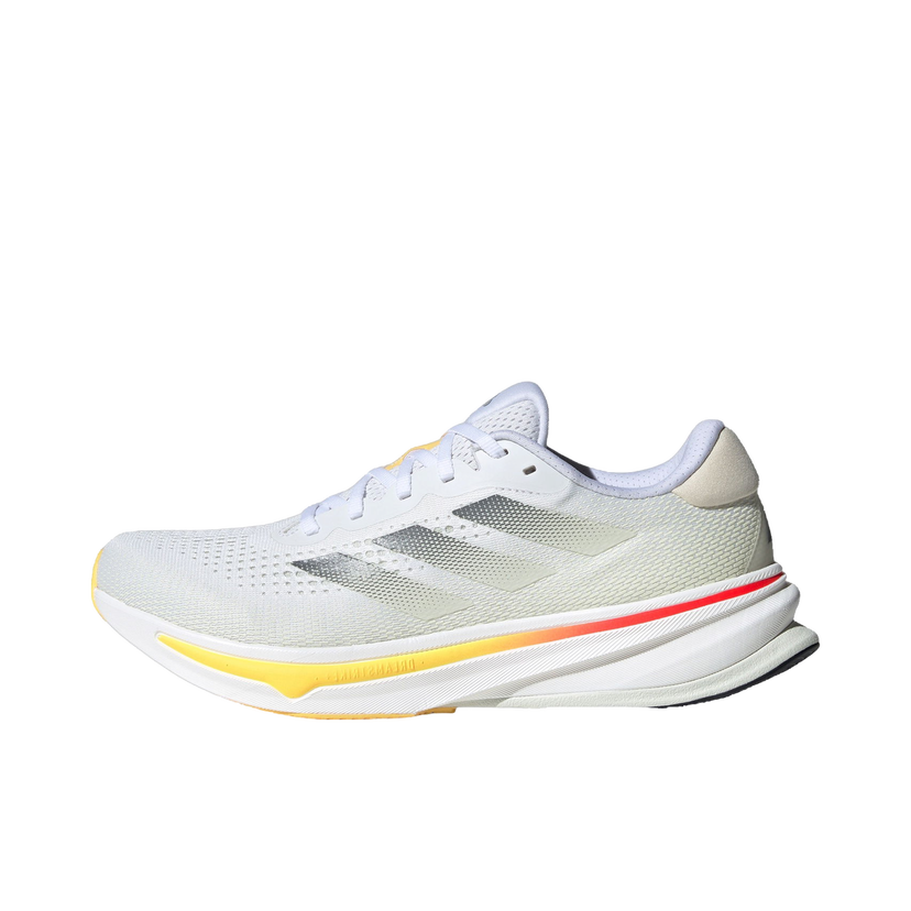 Bežecké topánky adidas Performance Supernova Rise Cloud White Iron Metallic Spark Biela | IH7613