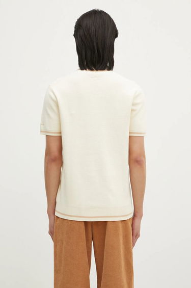 Polo tričko Filling Pieces Knit Polo Shirt Béžová | 80713666003, 2