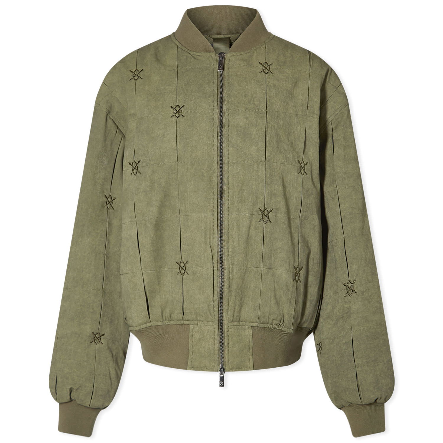 Bomber bunda DAILY PAPER Rasal Bomber Jacket Zelené | 2411128, 0