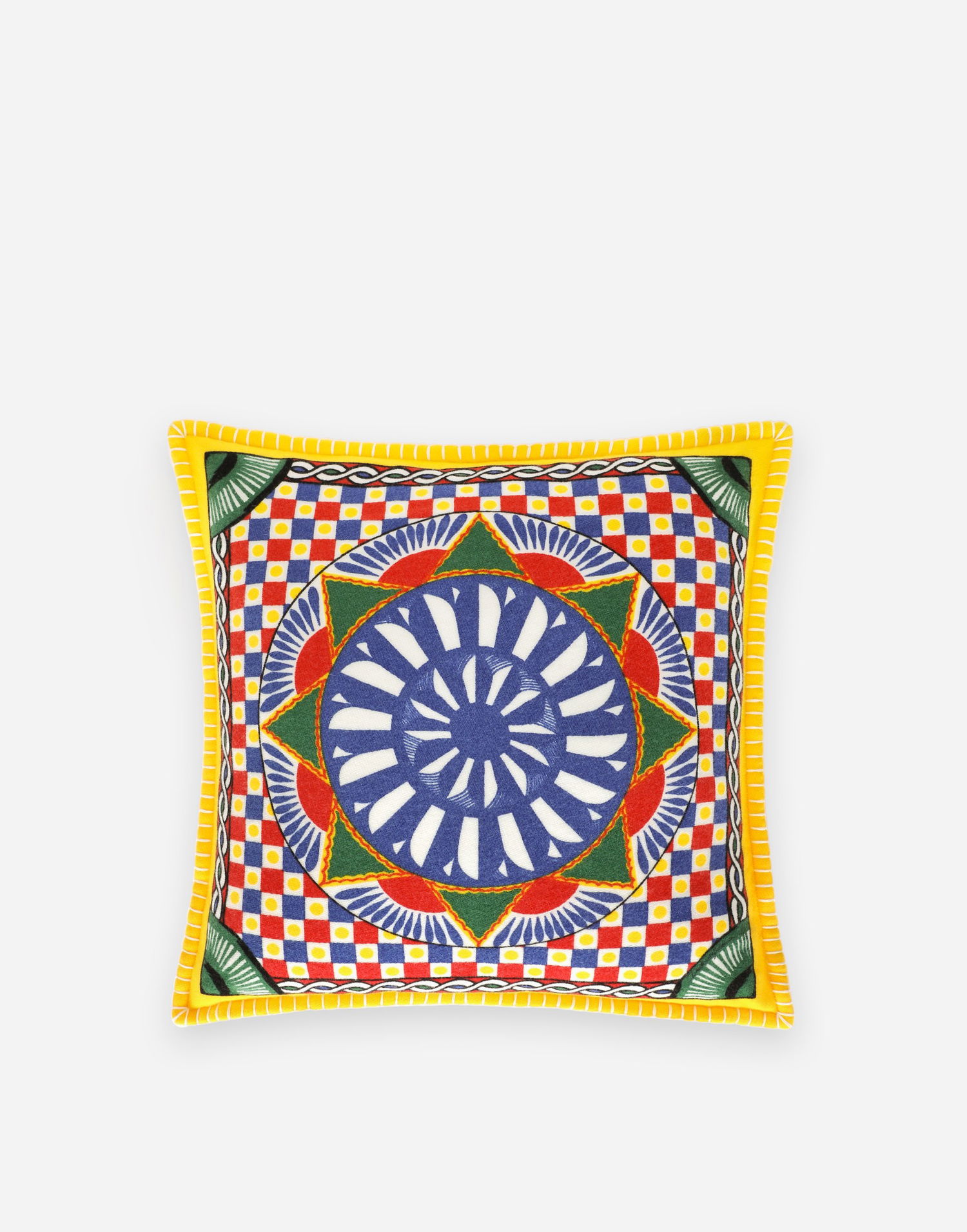 Home decor Dolce & Gabbana Dolce & Gabbana Cashmere Jacquard Cushion Medium Rôznofarebný | TCE008TCAF3UC032, 0
