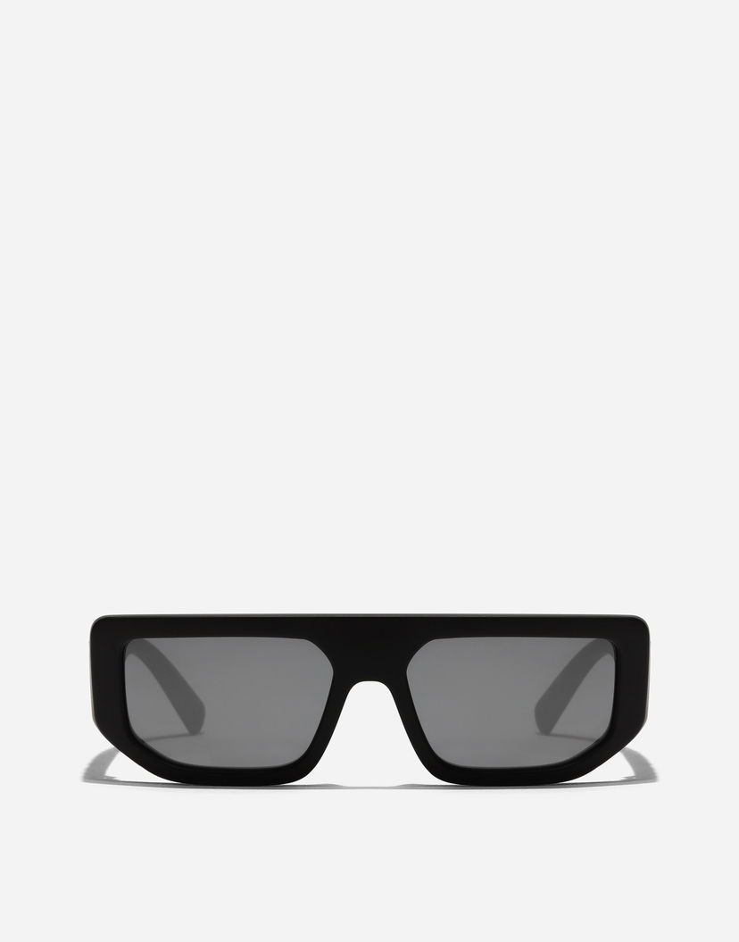 Slnečné okuliare Dolce & Gabbana Dg Logo Rectangular Sunglasses Čierna | VG6203VN56G9V000
