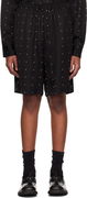 Dotted Elasticated Shorts