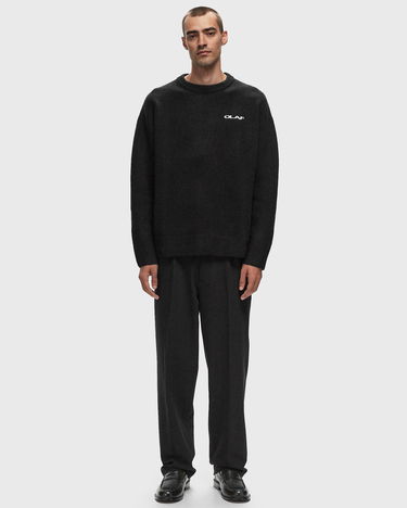 Nohavice ØLÅF Tailored Pleated Pants Čierna | M180404-BLACK, 1