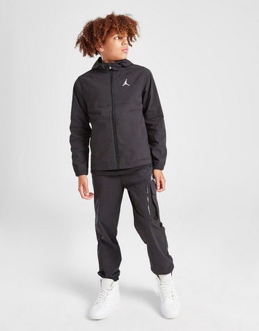 Vetrovka Jordan Jordan Hooded Woven Jacket Čierna | 95F241-023, 2