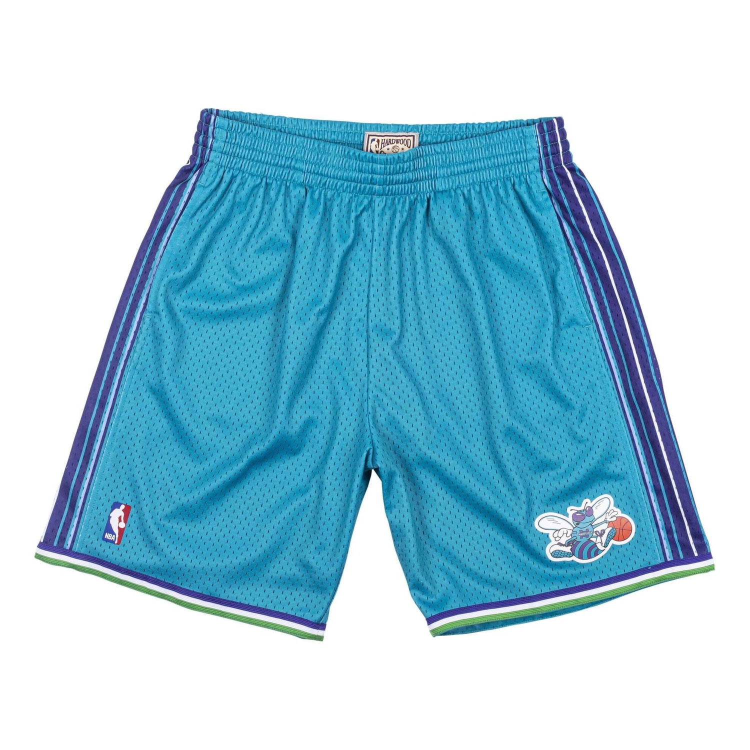 Šortky Mitchell & Ness Mitchell & Ness NBA Swingman Charlotte Hornets Road Shorts Modrá | SMSHGS18491-CHOTEAL99, 0