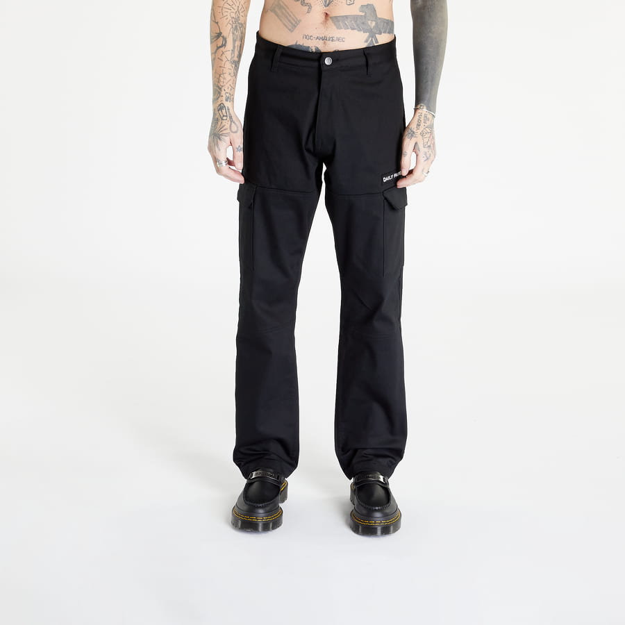 Nohavice a džínsy DAILY PAPER Cargo Pants Čierna | 2312033, 0