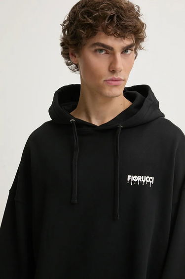 Mikina Fiorucci Men's Graphic Print Hoodie Čierna | U01FPSHO092CJ05BK04, 3