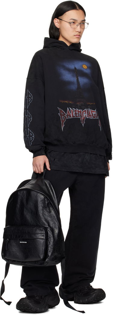 Batoh Balenciaga Explorer Backpack Čierna | 503221-1VG07-1000, 3