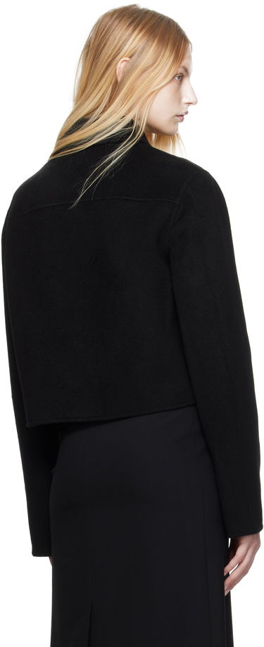 Bunda Loulou de Saison Loulou de Saison Zhanna Wool Jacket Čierna | ZHANNA, 2