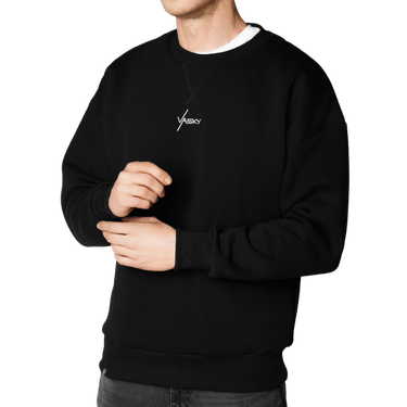 Sveter Vasky Oversize Sweatshirt Čierna | A-1240-001, 0