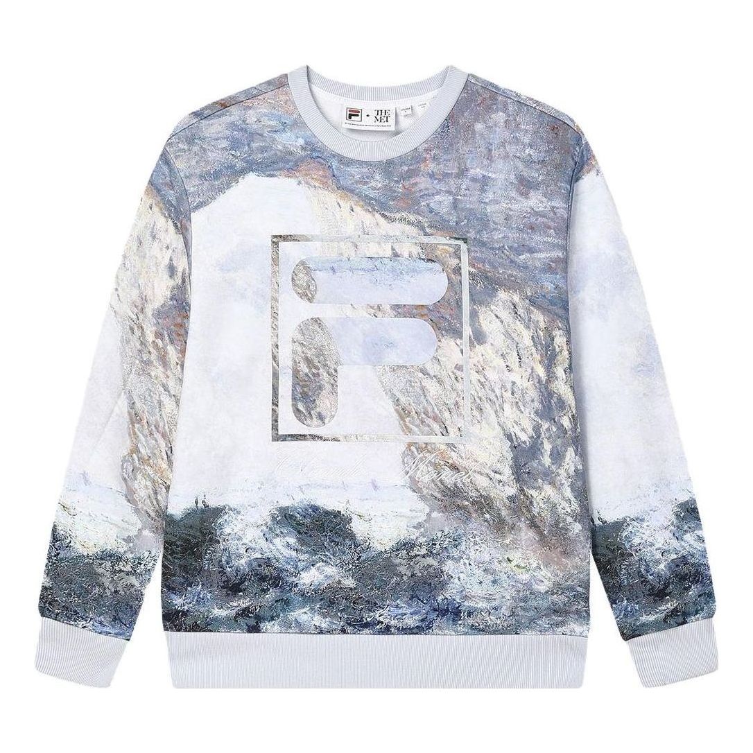 Sveter FILA Heritage Collection The Great Matisse Theme F-box Logo Sweatshirt Modrá | F11M348220F-ZA, 0