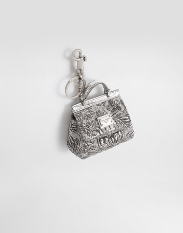 Kľúčenka Dolce & Gabbana Brocade Airpods Case Keychain Onesize Metalická | BI3260AR81780998, 1