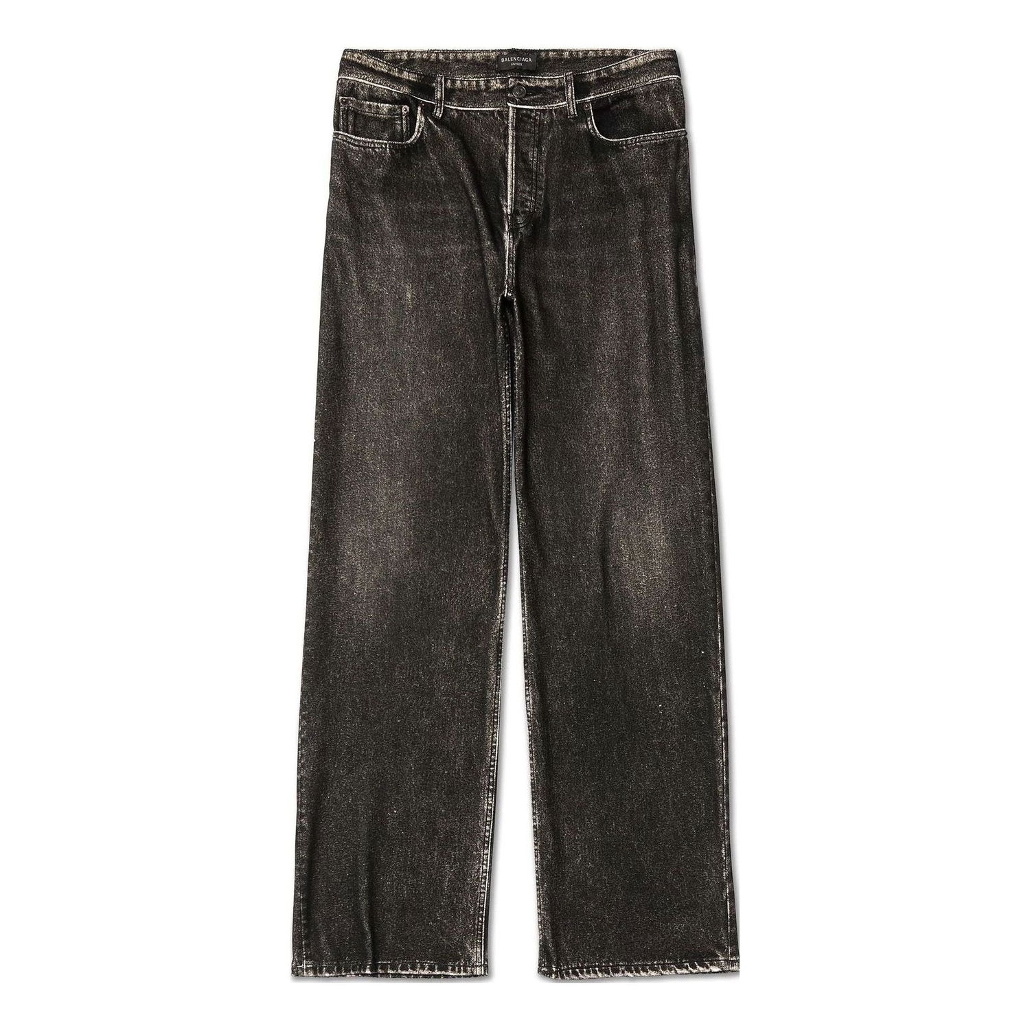 Džínsy Balenciaga Denim Pants Čierna | 751503TOL991000, 0