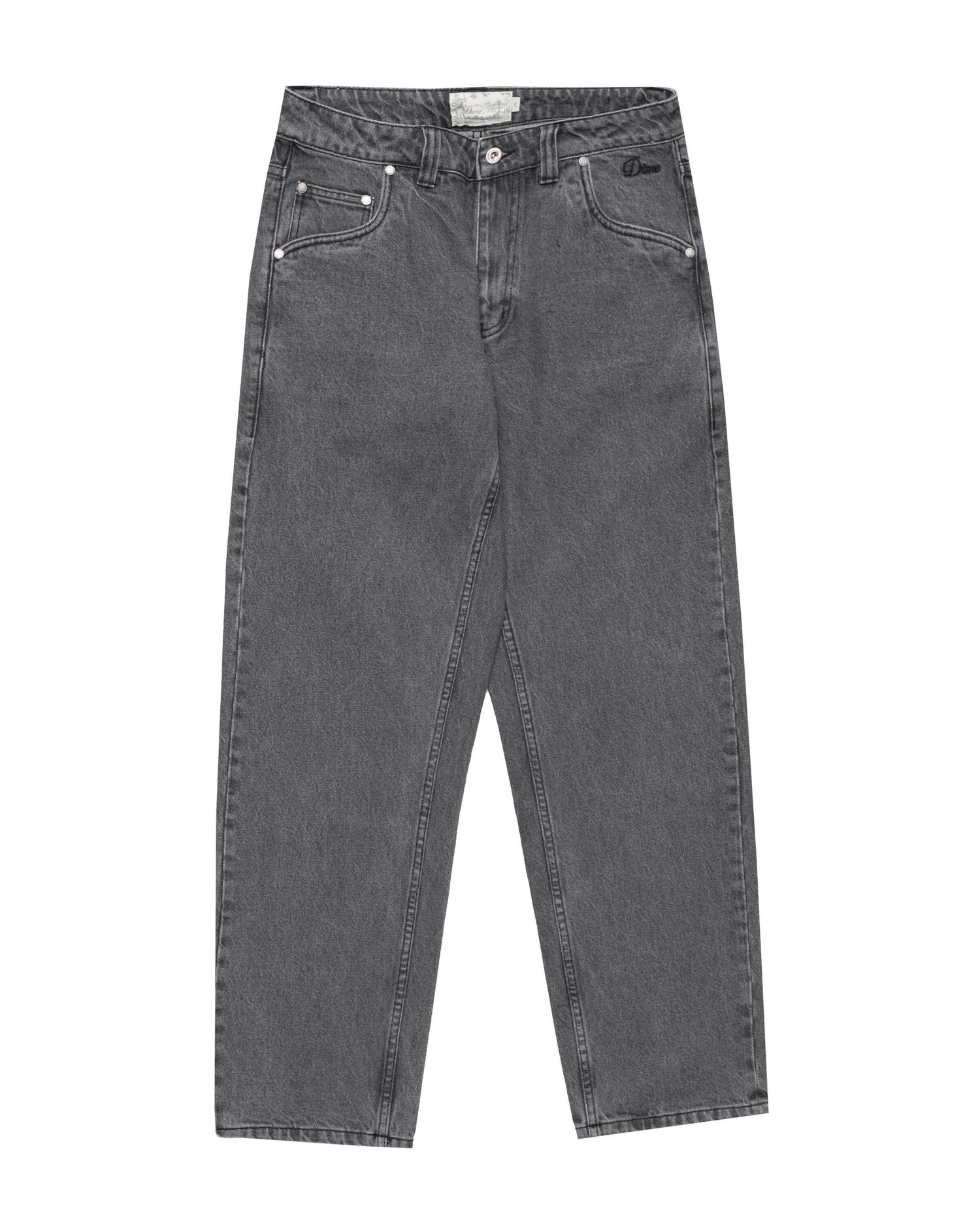 Džínsy Dime Dime Classic Relaxed Denim Pants Šedá | DIMESU2512BLK, 0