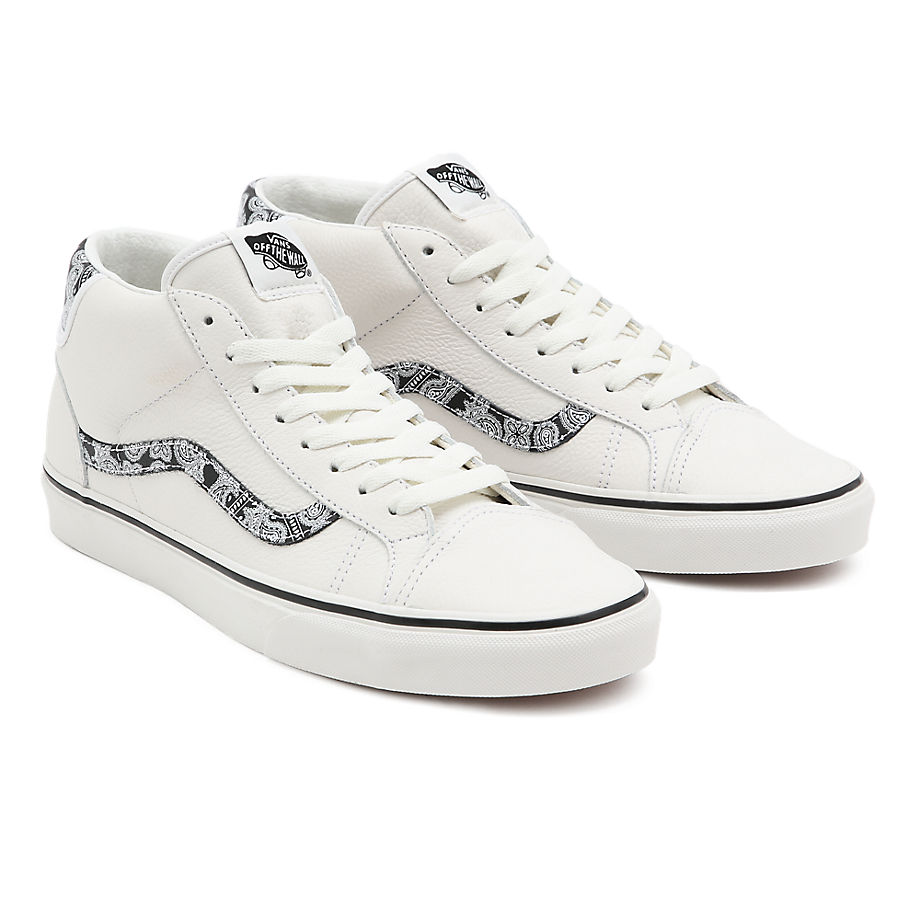 Tenisky a topánky Vans Paisley Mid Skool 37 Biela | VN0A3TKF914, 0