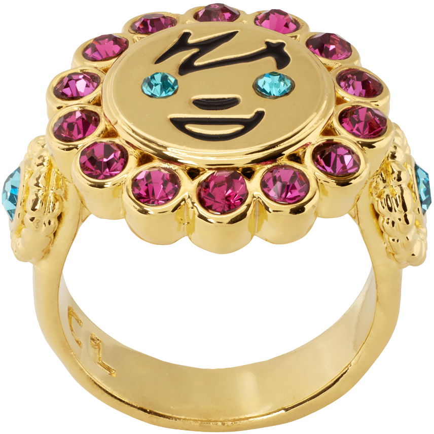 Prsteň Chopova Lowena Chopova Lowena Face Gem Ring Rôznofarebný | 6270, 0