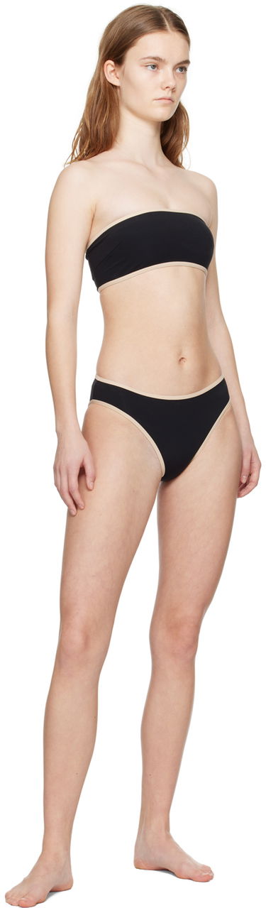 Plavky TOTEME Edge Bandeau Bikini Top Čierna | 241-WSW1041/WSW1040-FB0097, 3