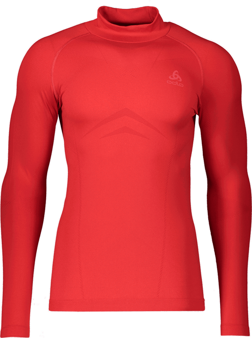 Tričko Odlo Odlo Performance Fundamentals Light Turtle Neck Long Sleeve Underwear Shirt Červená | 197452-36100