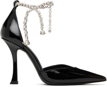 Tenisky a topánky Jimmy Choo Jimmy Choo Stevie 100 Crystal Anklet Pumps Čierna | STEVIE 100, 0