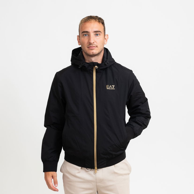 Bomber bunda Emporio Armani Bomber Jacket Čierna | 8NPB21-PNFZZ-0208