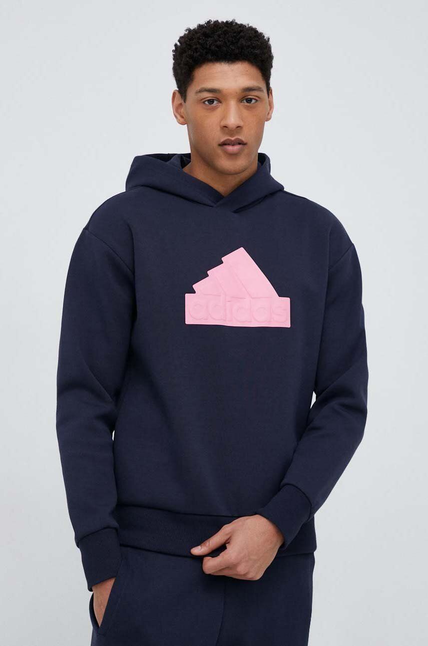 Mikina adidas Originals Future Icons Badge of Sport Hoodie Navy | IC3747, 0