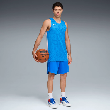 Dres Puma Teamjaws Graphic Jersey Tank Top Modrá | 688203-07, 4