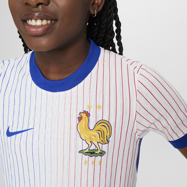 Dres Nike FFF 2024/25 Dri-FIT ADV Authentic Away Match Jersey Biela | FJ1525-100, 4