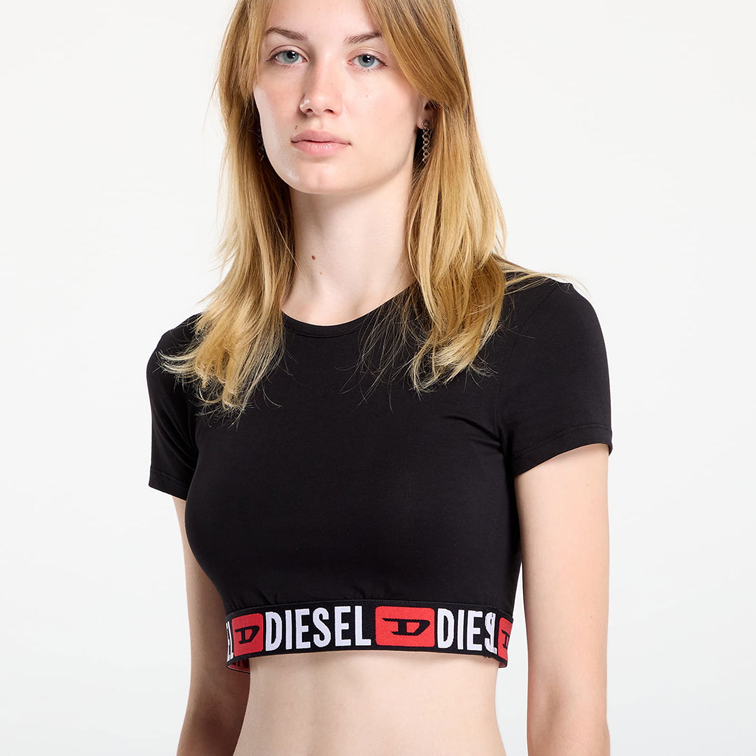 Crop Top Diesel Diesel Irma-D-Core Crop Top Čierna | A18273_0NJAP 9XX, 1