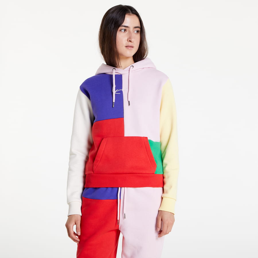 Mikina Karl Kani Small Signature Block Hoodie Rôznofarebný | KW223-015-1, 0