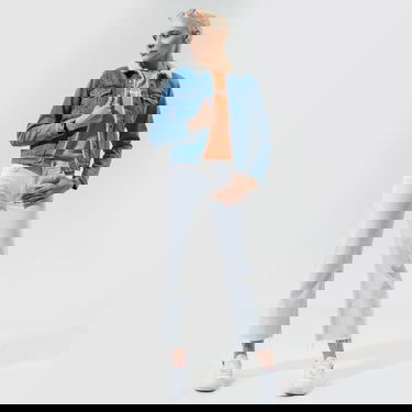 Tričko Champion Crewneck Tee Oranžová | 114780PS122, 1