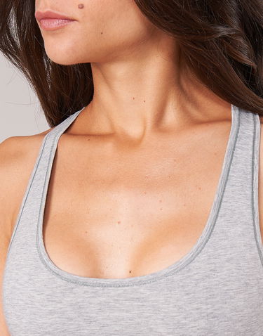 Podprsenka CALVIN KLEIN MODERN COTTON UNLINED BRALETTE Šedá | 0000F3785E-020-NOOS, 5