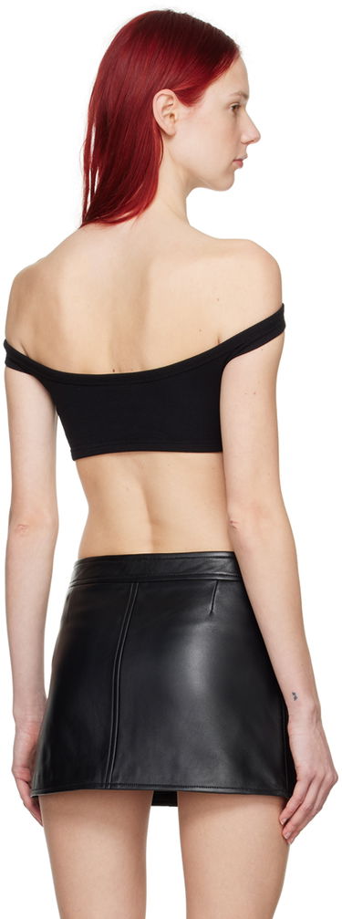 Tielko Courrèges Courrèges Hyperbole 90's Camisole Top Čierna | 224JBR035JS0121, 2