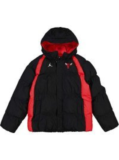 Prešívaná bunda Nike NBA Chicago Bulls Courtside Puffer Jacket Čierna | DN9771-010