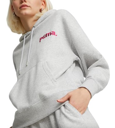Mikina Puma Team Hoodie Šedá | 538378-004, 0