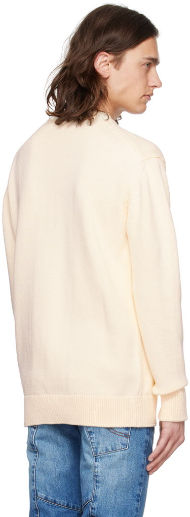 Sveter Stella McCartney Stella McCartney Embroidered Sweater Béžová | 6K07143S2480, 2