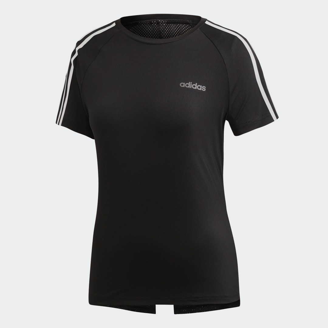 Tričko adidas Originals Design 2 Move 3-Stripes Čierna | DU2073, 0