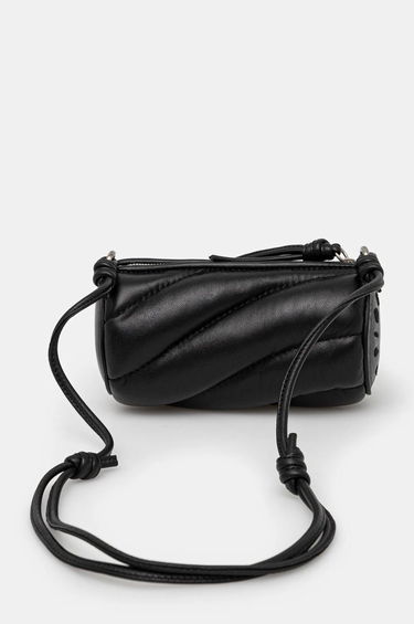 Taška cez rameno Fiorucci Black Leather Crossbody Bag Čierna | U01FMASL005LE04BK01, 2